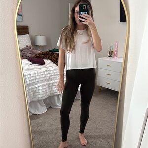 Dark Green Lululemon Leggings in Size 4